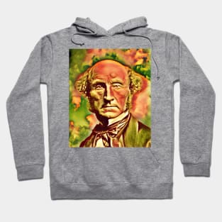 John Stuart Mill Snow Portrait | John Stuart Mill Artwork 14 Hoodie